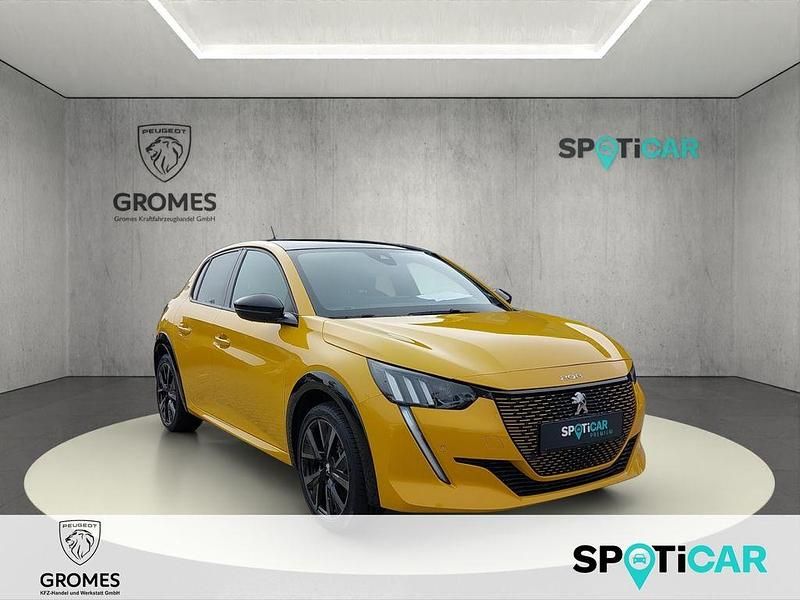Gelb faro (metallic) Gebraucht 2023 Peugeot e-208 GT Kleinwagen | 20.790 € (Fairer Preis) - Bild 1/4