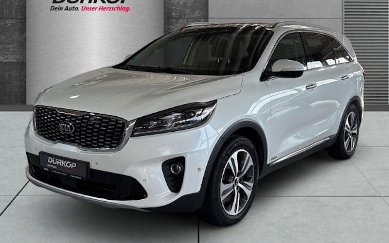 (swp) snow white pearl met Gebraucht 2020 Kia Sorento Platinum Edition SUV | 18.450 € - Bild 1/4