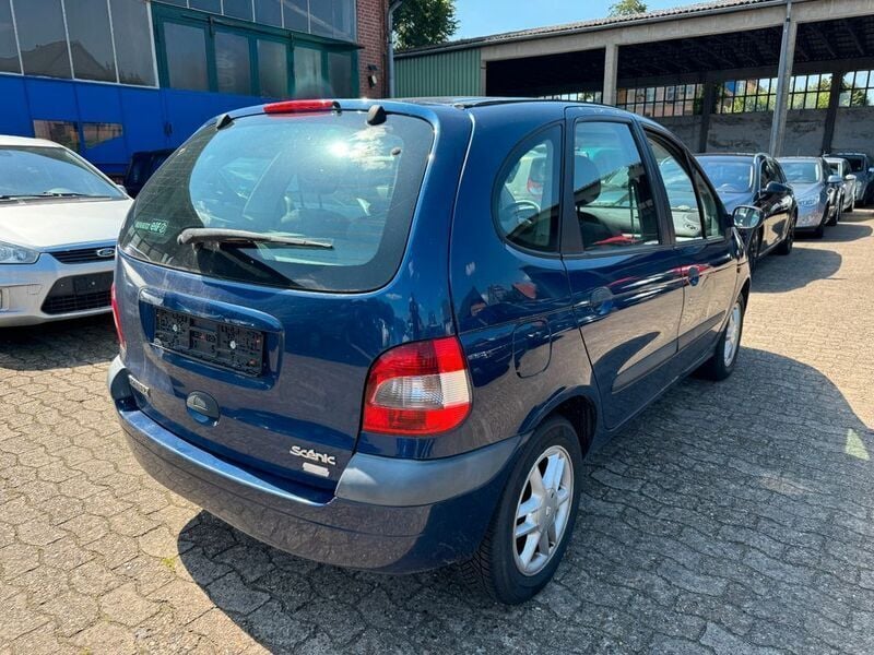 Gebraucht Renault Scénic 107 PS (78 kW) 2001 Blau Van / Kleinbus