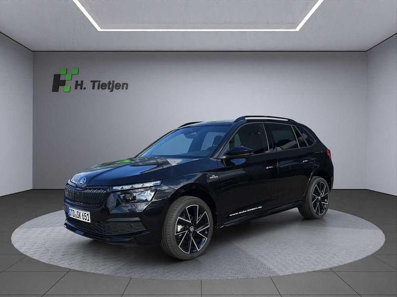 Schwarz Gebraucht 2021 Skoda Kamiq Monte Carlo SUV | 29.890 € (Teuer) - Bild 1/4