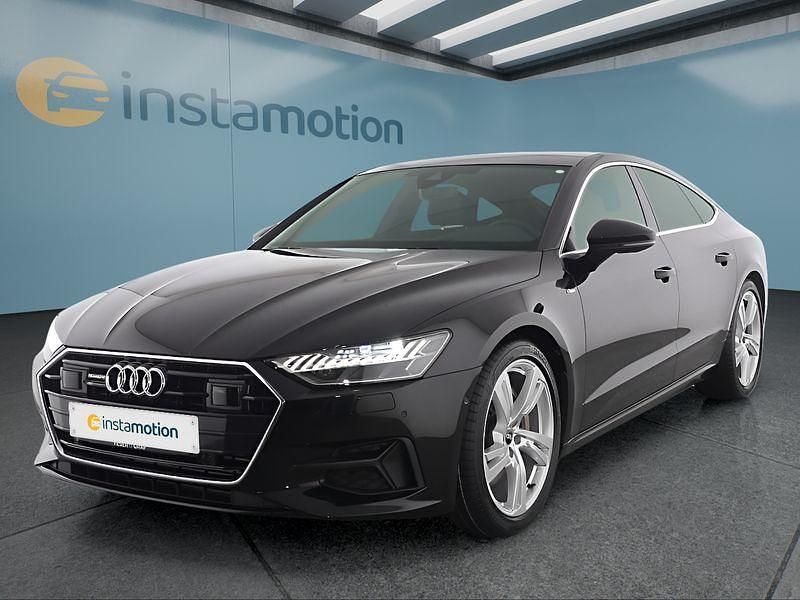 Schwarz Gebraucht 2022 Audi A7 Sportback Kleinwagen | 47.749 € (Fairer Preis) - Bild 1/4