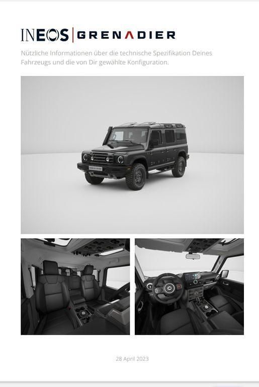 Schwarz Gebraucht 2023 Ineos Grenadier SUV | 65.000 € (Fairer Preis) - Bild 1/4