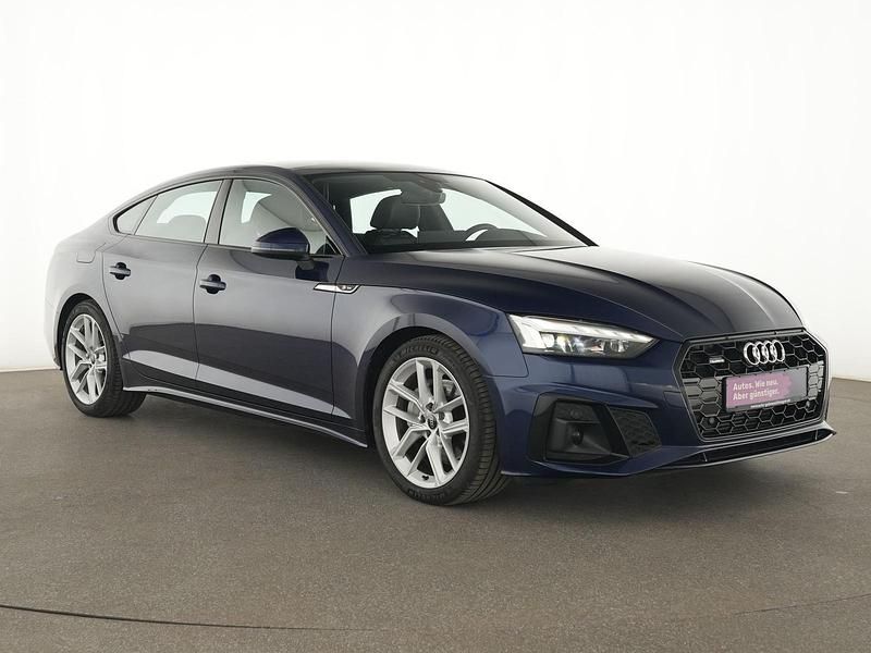 Gebraucht Audi A5 Business 204 PS (150 kW) 2024 Navarrablau metallic Coupé