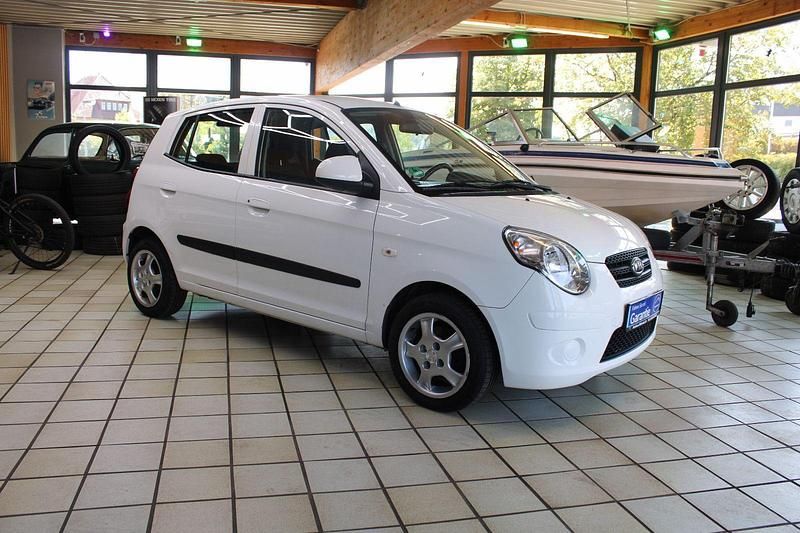 Gebraucht Kia Picanto Start 65 PS (47 kW) 2009 Weiß Kleinwagen