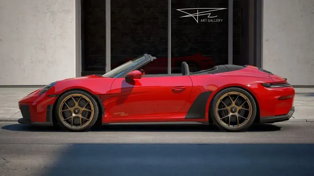 Neu Porsche 992 485 PS (356 kW) 2026 Indischrot Cabrio