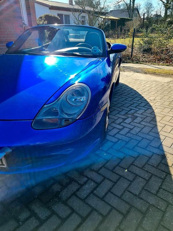 Gebraucht Porsche Boxster 228 PS (167 kW) 2004 Blau Cabrio