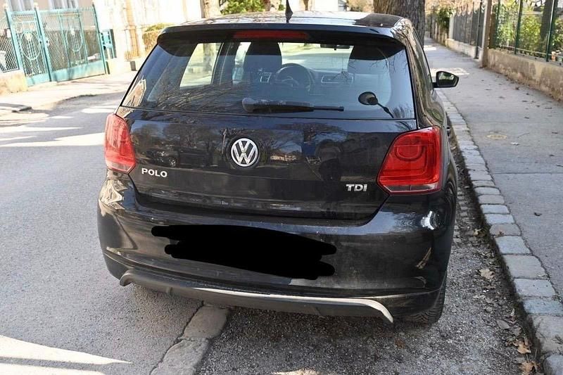 Gebraucht VW Polo 90 PS (66 kW) 2014 Schwarz Kleinwagen