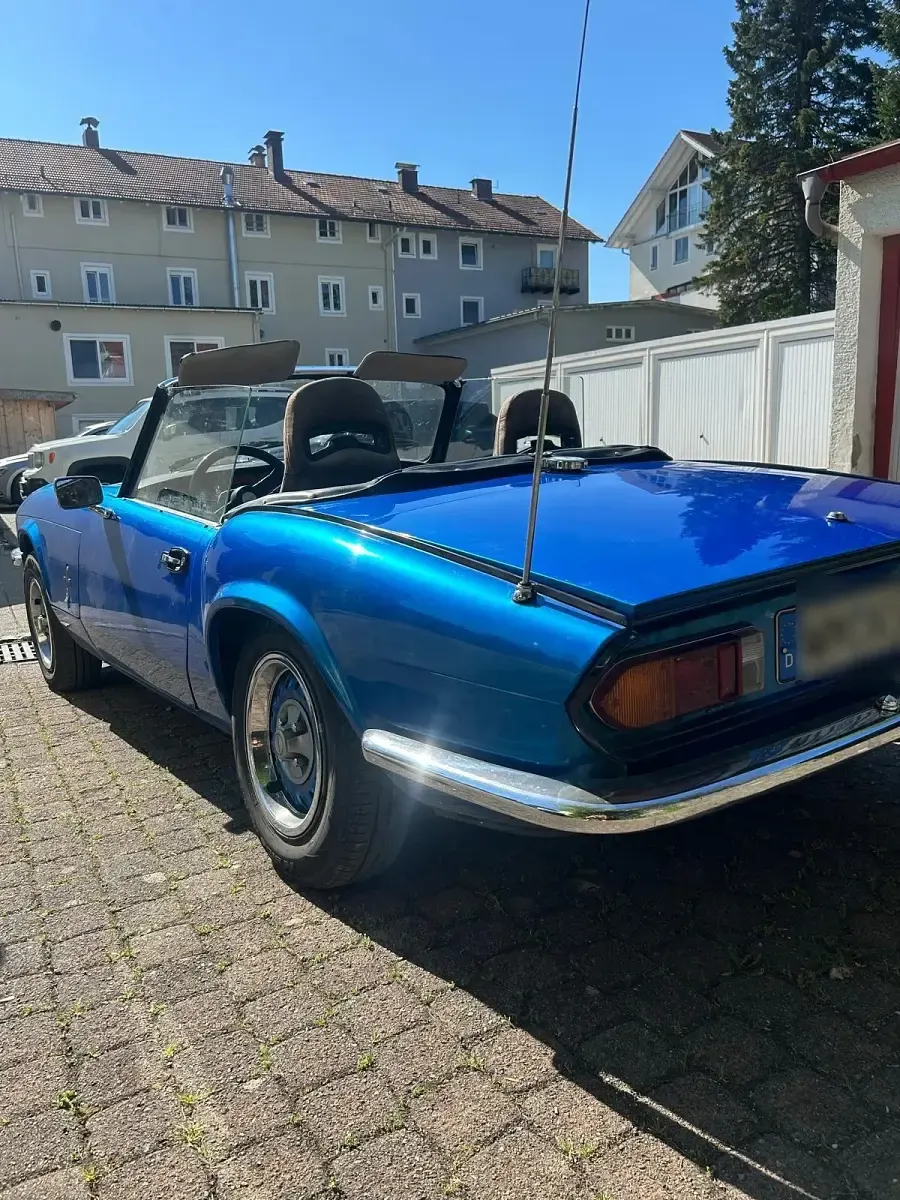 Gebraucht Triumph Spitfire 70 PS (51 kW) 1981 Blau Cabrio