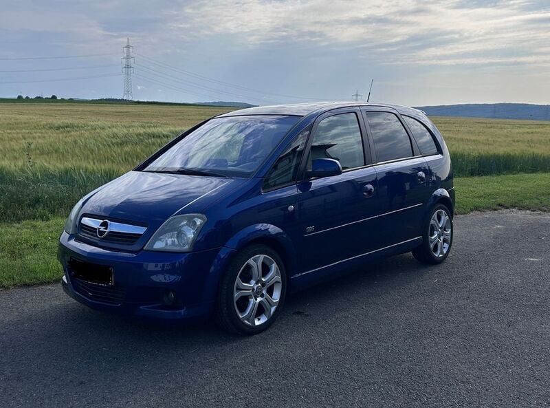 Blau Gebraucht 2009 Opel Meriva OPC Van / Kleinbus | 1.600 € (Guter Preis) - Bild 1/4