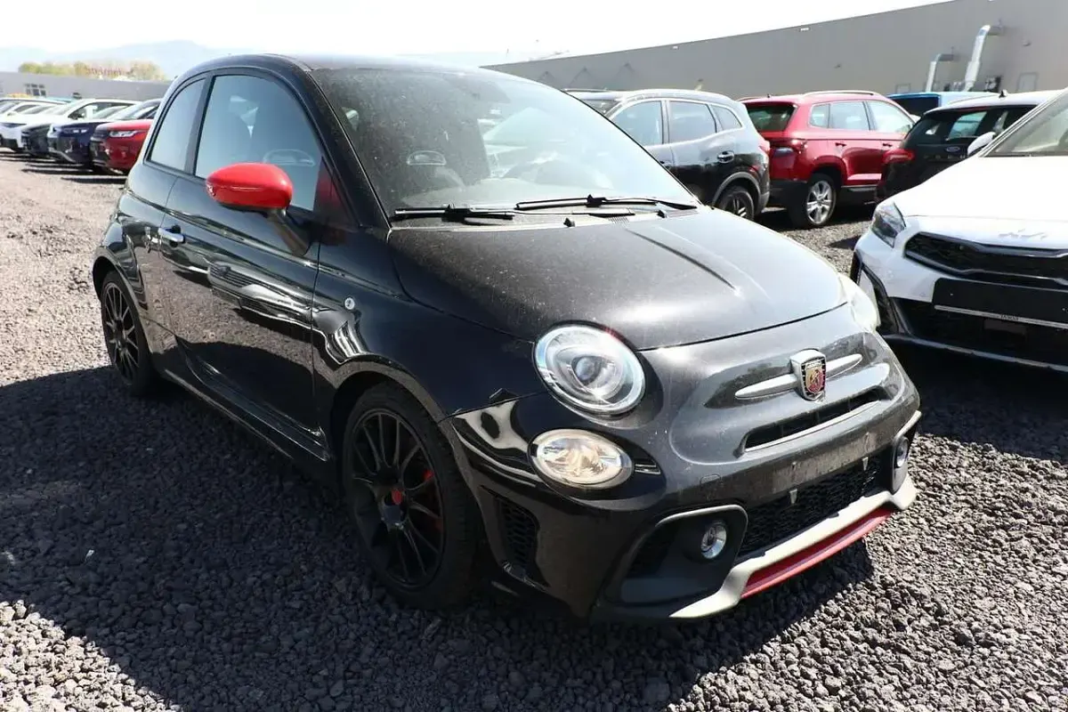 Second-hand Abarth 595 Pista 160 CP (117 kW) 2021 Negru Coupe