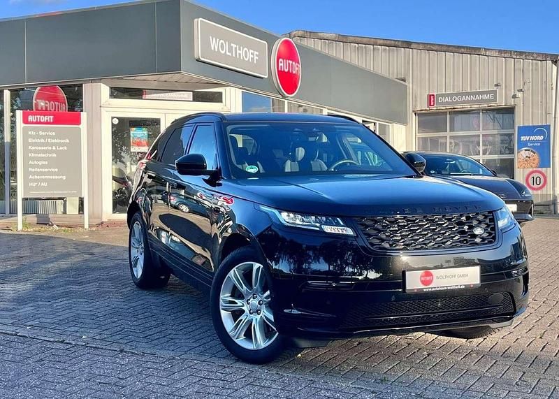 Santorini black Gebraucht 2021 Land Rover Range Rover Velar S SUV | 39.900 € (Superpreis) - Bild 1/4
