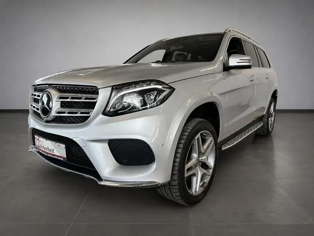 Gebraucht Mercedes GLS350 AMG line 258 PS (189 kW) 2018 Iridiumsilber  metalliclack SUV