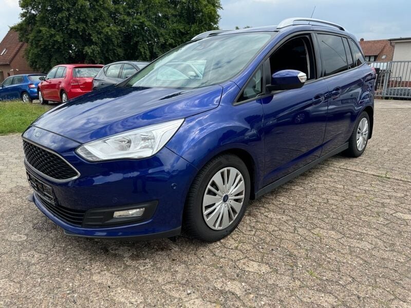 Blau Gebraucht 2016 Ford Grand C-Max Business Edition Van / Kleinbus | 6.990 € (Superpreis) - Bild 1/4