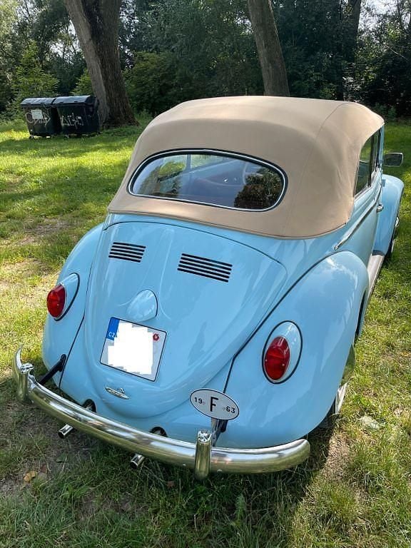 Gebraucht VW Käfer 39 PS (28 kW) 1963 Blau Cabrio