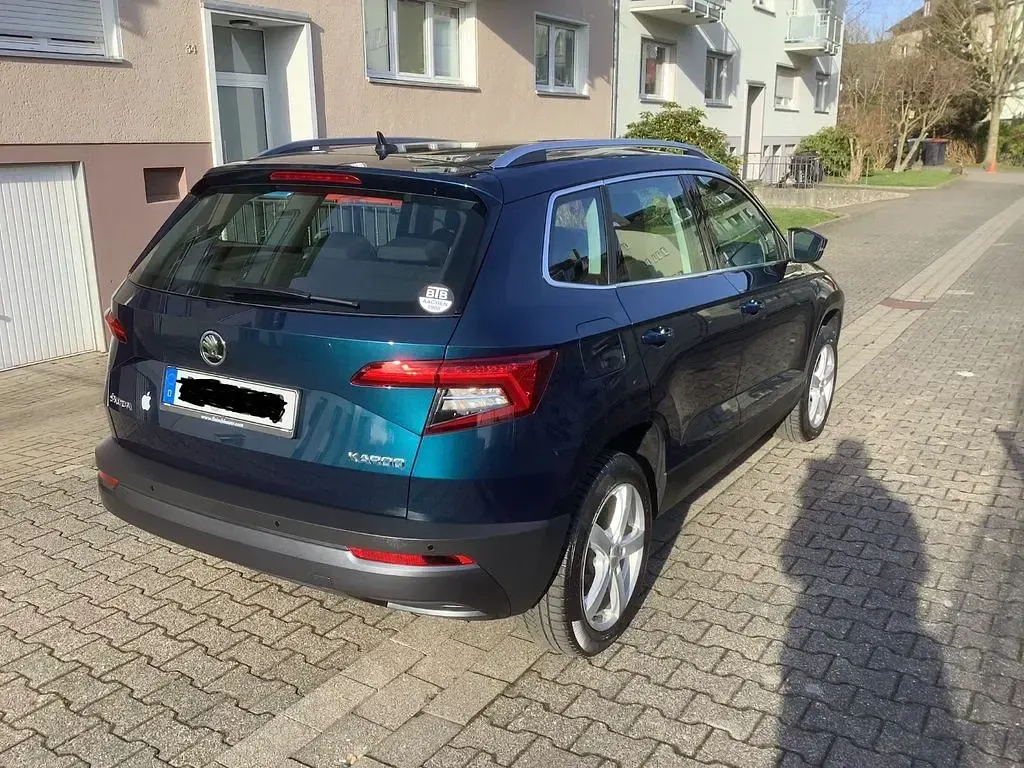 Gebraucht Skoda Karoq Style 116 PS (85 kW) 2019 Blau SUV