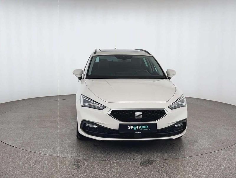 Gebraucht Seat Leon Style 150 PS (110 kW) 2022 Weiß Kombi