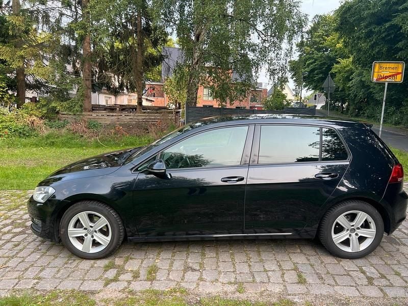 Gebraucht VW Golf VII 86 PS (63 kW) 2013 Schwarz Kleinwagen