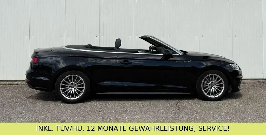 Gebraucht Audi A5 Cabriolet S-Line 190 PS (139 kW) 2019 Mythosschwarz Cabrio