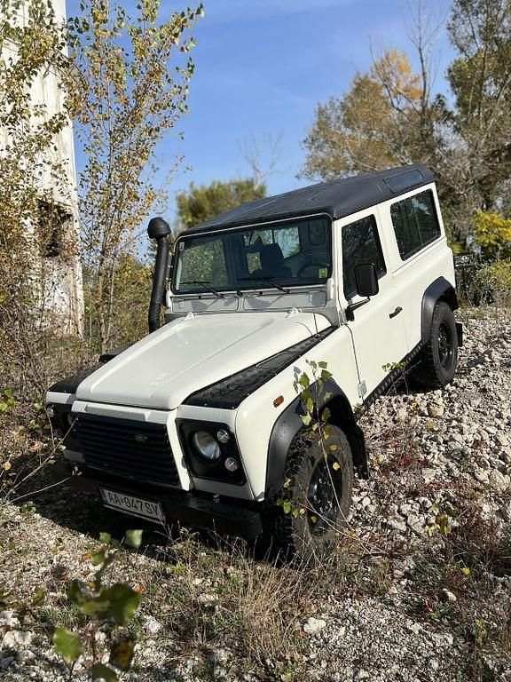 Gebraucht Land Rover Defender S 122 PS (89 kW) 2004 Weiß Kombi