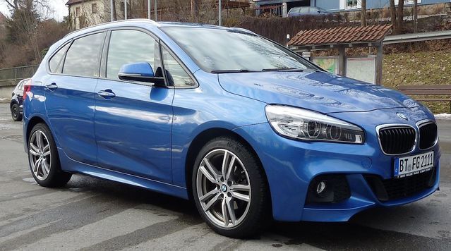 Gebraucht BMW 218 M Sport 150 PS (110 kW) 2014 Blau metallic Kombi