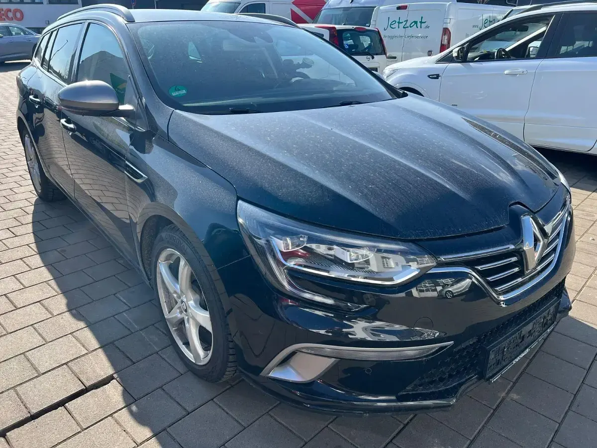 Gebraucht Renault Mégane GrandTour GT-Line 132 PS (97 kW) 2017 Schwarz Kombi