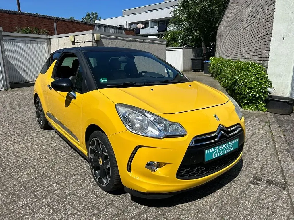 Gebraucht Citroën DS3 Sport Chic 156 PS (114 kW) 2010 Gelb Kleinwagen