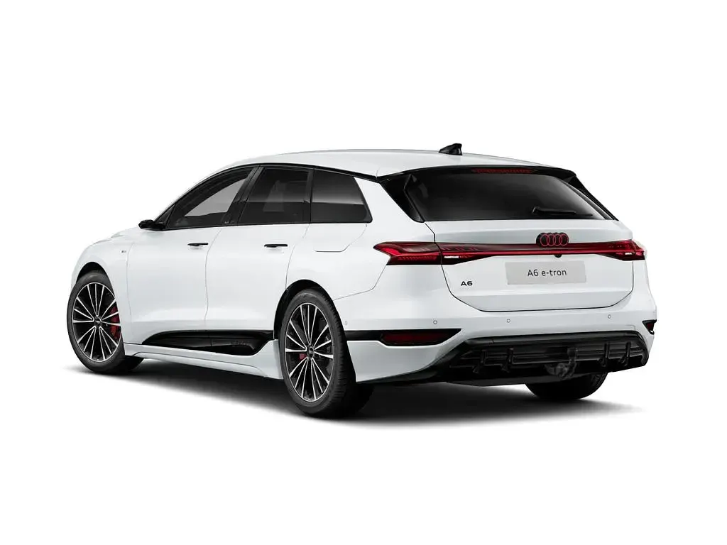 Gebraucht Audi A6 e-tron S-Line 269 kW (367 PS) 2025 Gletscherweiß metallic Kombi
