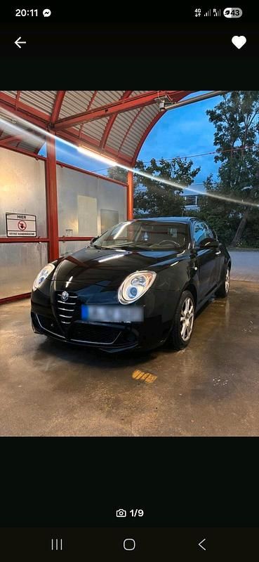 Schwarz Gebraucht 2009 Alfa Romeo MiTo Kleinwagen | 1.550 € (Superpreis) - Bild 1/4
