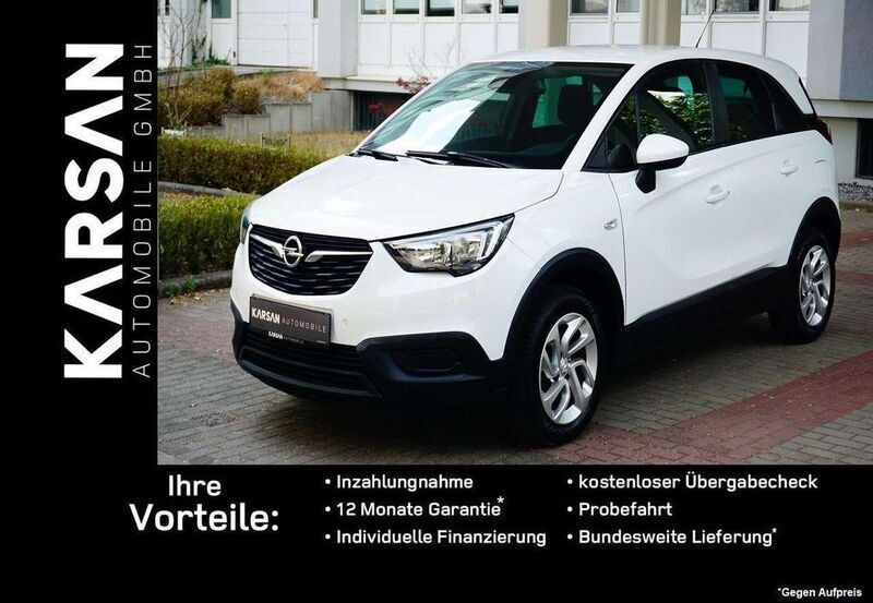 Weiß Gebraucht 2020 Opel Crossland X Edition SUV | 15.999 € (Guter Preis) - Bild 1/4