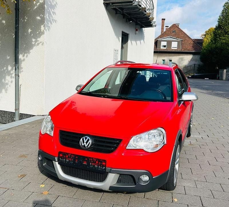 Gebraucht VW Polo Cross 69 PS (50 kW) 2008 Rot Kleinwagen