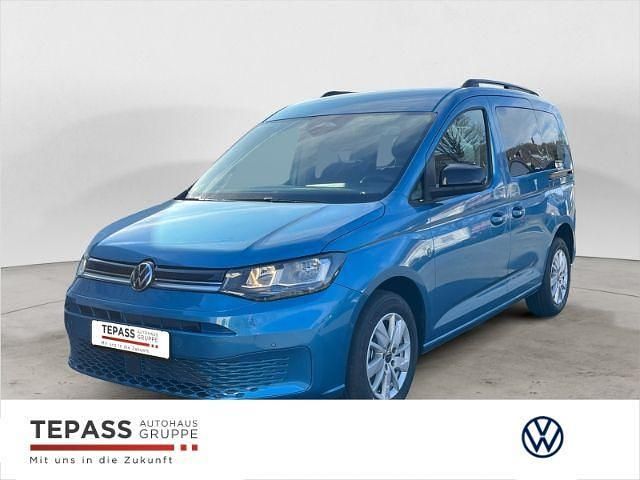 Neu VW Caddy Life 122 PS (89 kW) 2025 Blau Van / Kleinbus