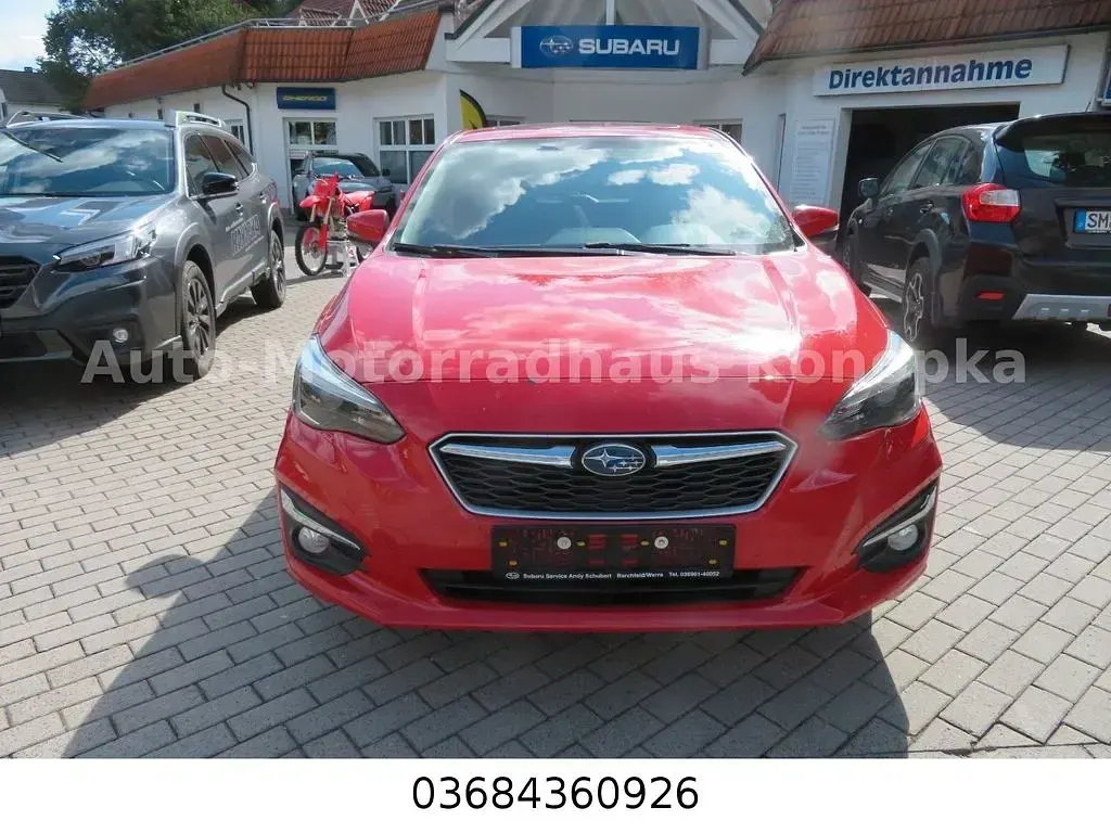 Gebraucht Subaru Impreza Sport 156 PS (114 kW) 2017 Rot Limousine