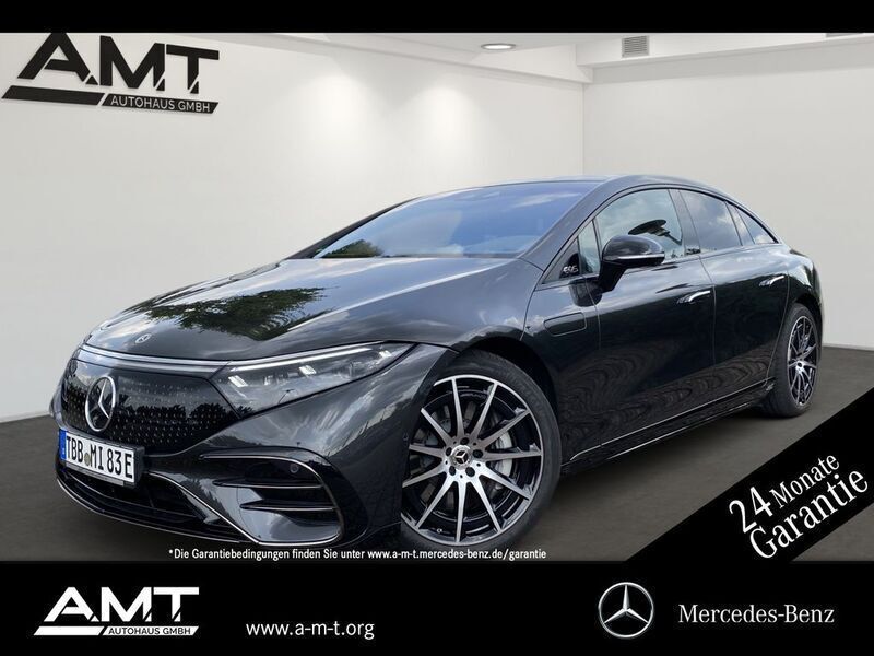 Grau Gebraucht 2023 Mercedes EQS580 AMG Line Premium Plus Limousine | 103.980 € - Bild 1/4
