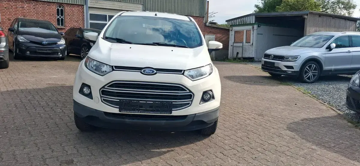 Gebraucht Ford Ecosport Trend 125 PS (91 kW) 2016 Weiß SUV