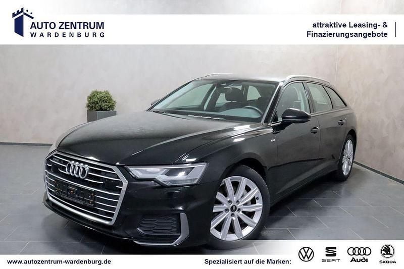 Mythosschwarz metallic Gebraucht 2022 Audi A6 S-Line Kombi | 36.950 € (Guter Preis) - Bild 1/4