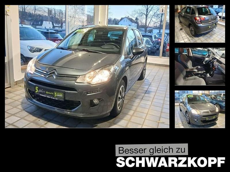 Grau Gebraucht 2016 Citroën C3 PureTech Limousine | 7.970 € (Teuer) - Bild 1/4