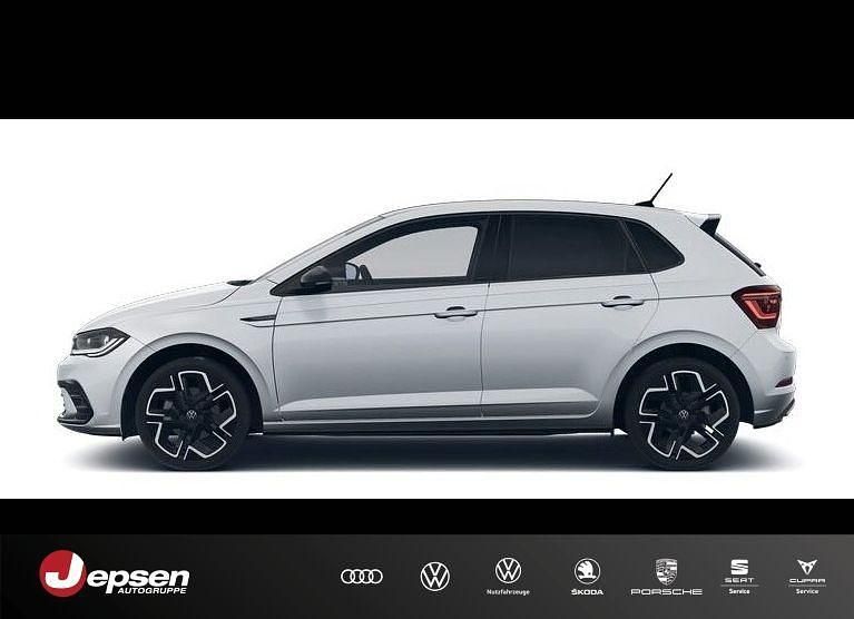Reflexsilber metallic schwarz Neu 2025 VW Polo Sport Kleinwagen | 34.960 € - Bild 1/4