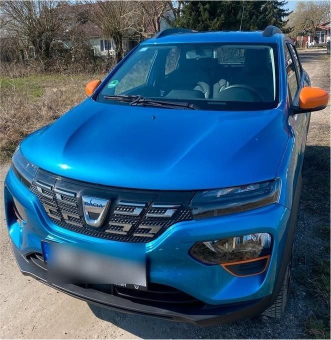 Blau Gebraucht 2022 Dacia Spring Comfort Plus Kleinwagen | 9.590 € (Guter Preis) - Bild 1/4
