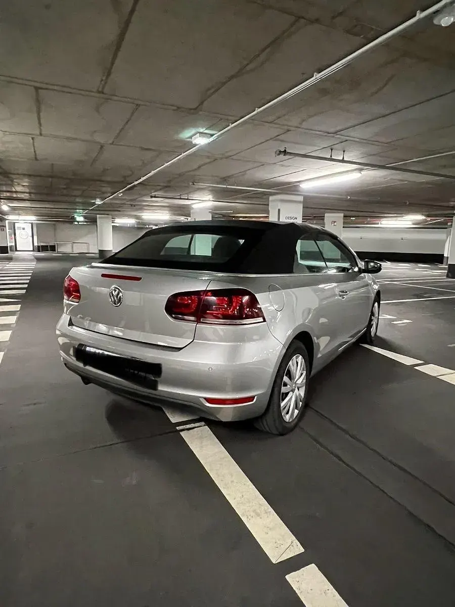 Gebraucht VW Golf Cabriolet 105 PS (77 kW) 2014 Silber Cabrio