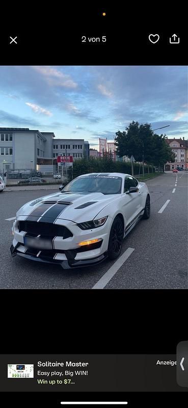 Weiß Gebraucht 2017 Ford Mustang Kleinwagen | 21.500 € (Superpreis) - Bild 1/3