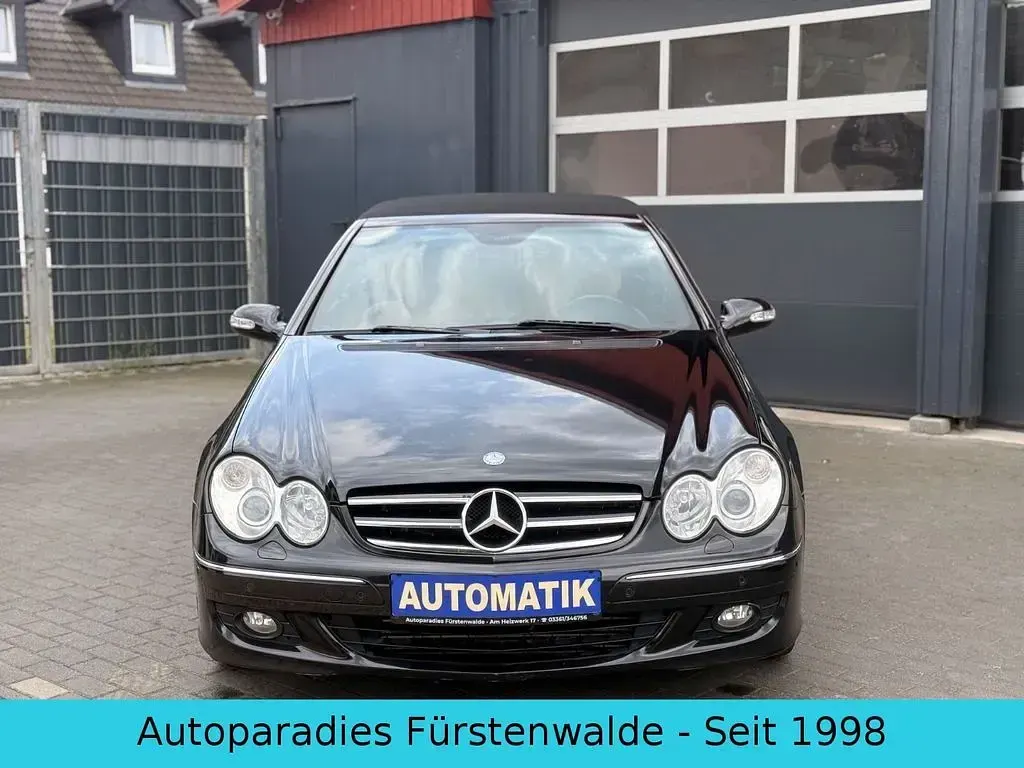 Gebraucht Mercedes CLK320 224 PS (164 kW) 2006 Schwarz Cabrio