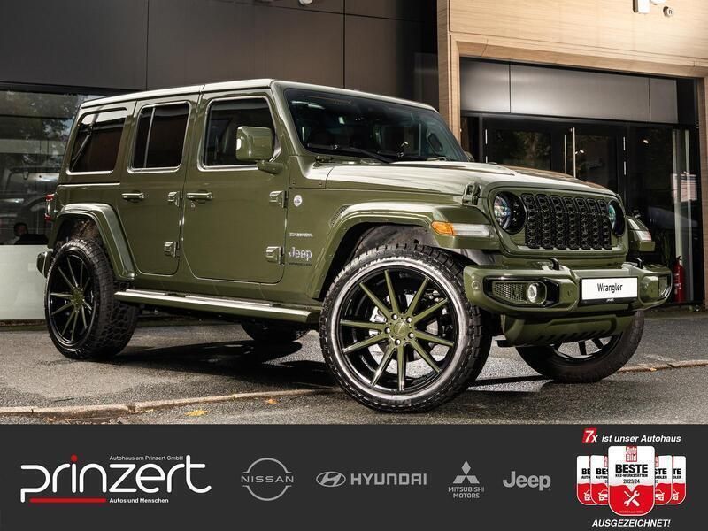 Sarge green Neu 2024 Jeep Wrangler Sahara SUV | 79.970 € - Bild 1/3