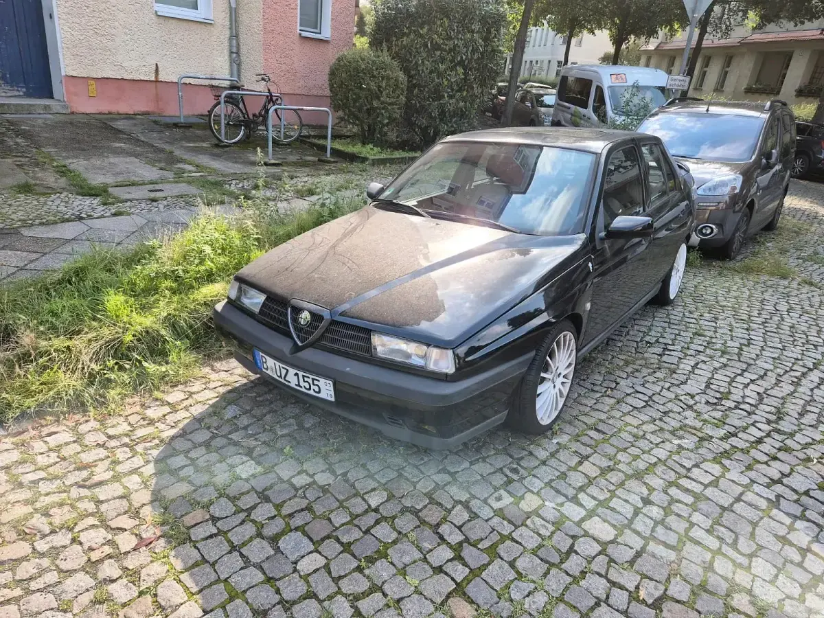 Gebraucht Alfa Romeo 155 1998 Schwarz Limousine