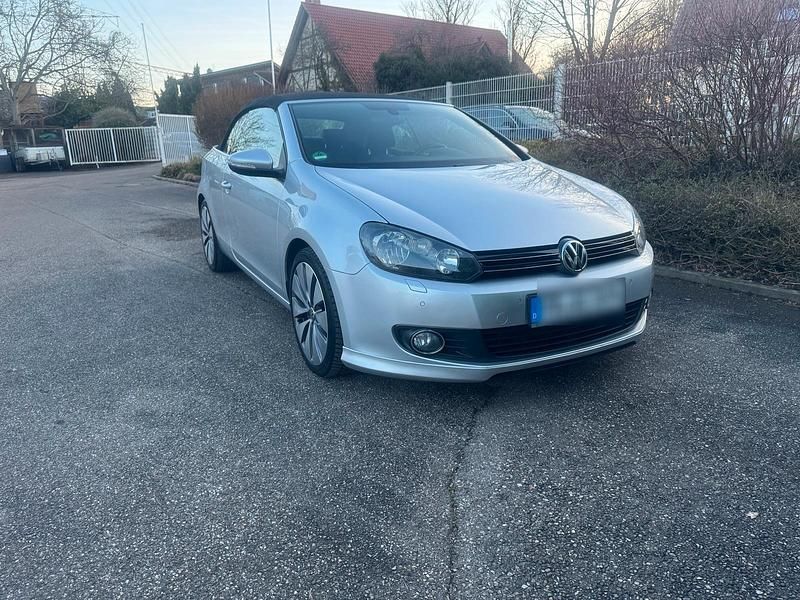 Silber Gebraucht 2012 VW Golf Cabriolet Cabrio | 5.399 € (Fairer Preis) - Bild 1/4
