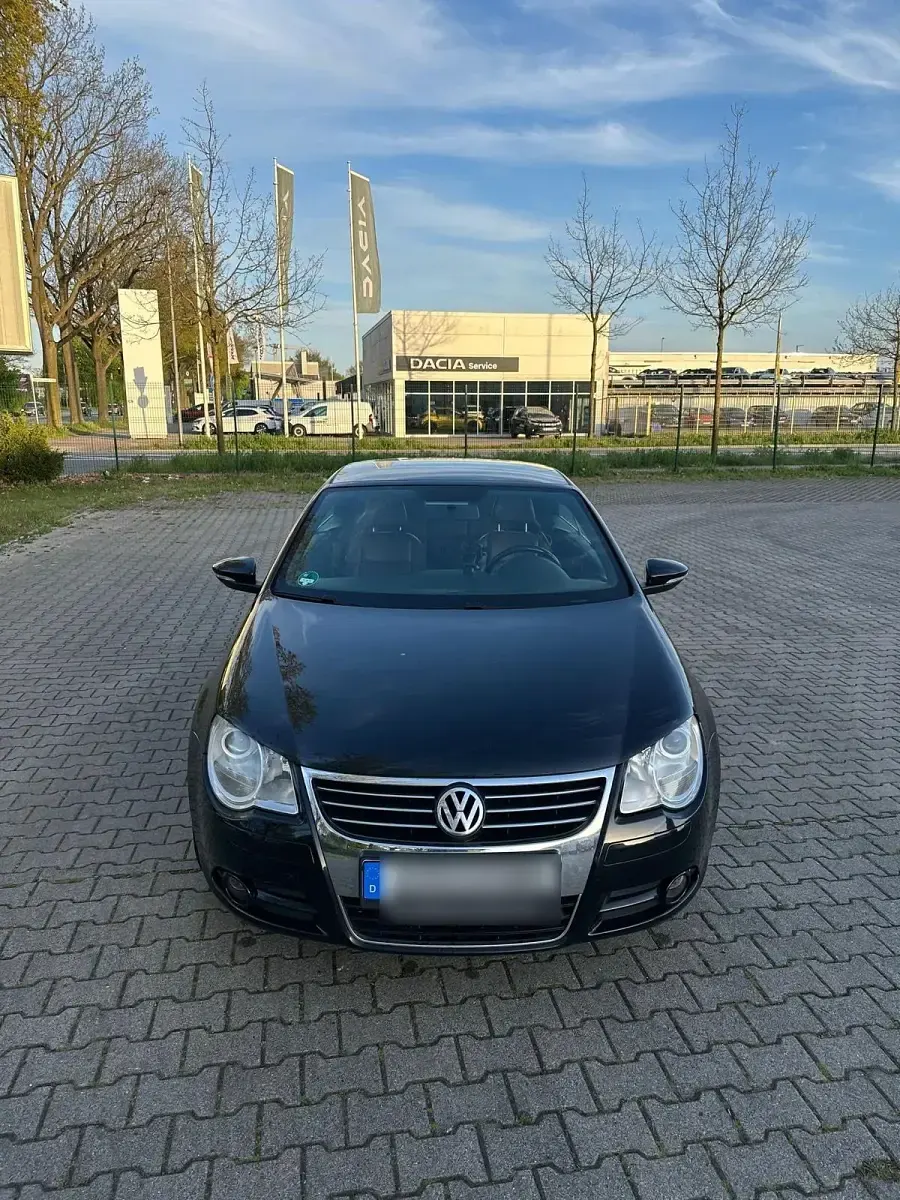 Gebraucht VW Eos Individual 140 PS (102 kW) 2008 Schwarz Cabrio