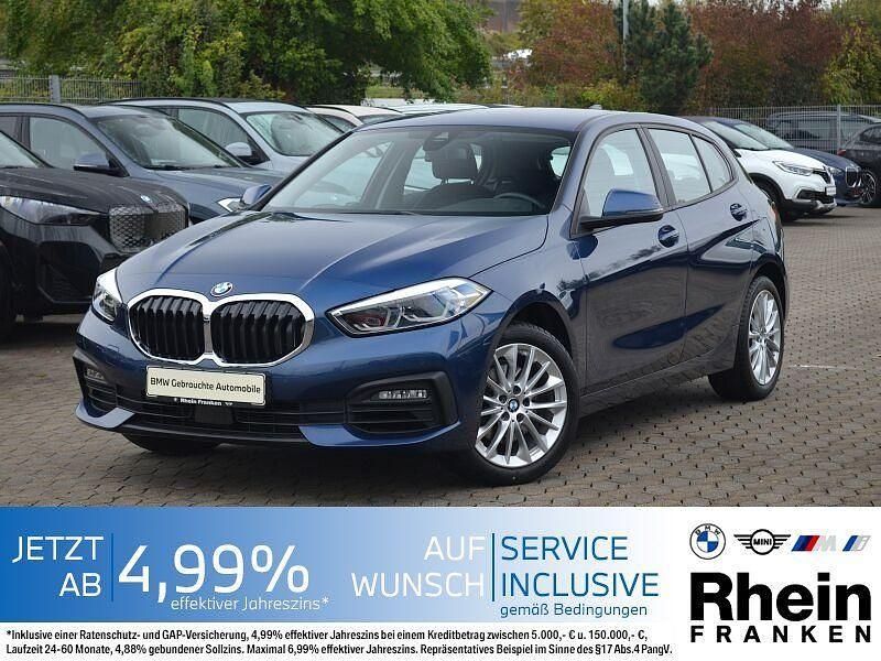 Blau Gebraucht 2020 BMW 118 Advantage Kleinwagen | 18.380 € (Fairer Preis) - Bild 1/4