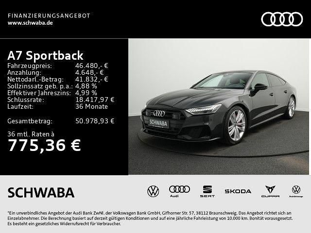 Gebraucht Audi A7 S-Line 367 PS (269 kW) 2021 Vesuvgrau metallic Limousine