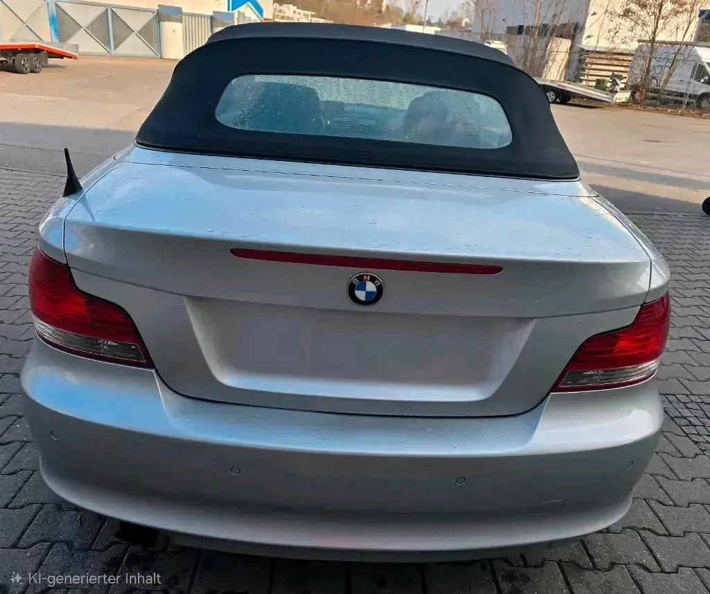 Gebraucht BMW 118 Cabriolet 143 PS (105 kW) 2008 Silber Cabrio