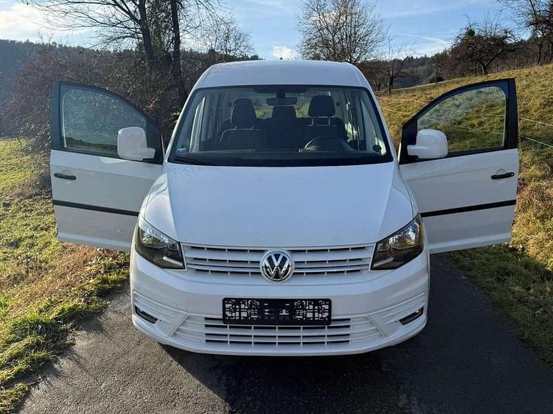 Gebraucht VW Caddy 75 PS (55 kW) 2019 Weiß Van / Kleinbus