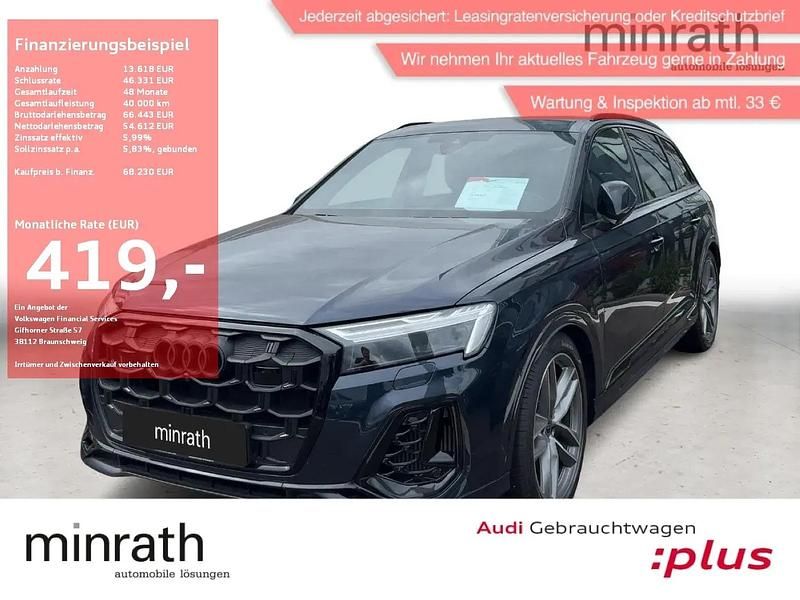Waitomoblau metallic Gebraucht 2024 Audi Q7 S-Line SUV | 68.230 € (Fairer Preis) - Bild 1/4